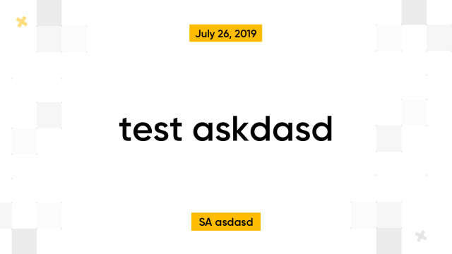 test askdasd