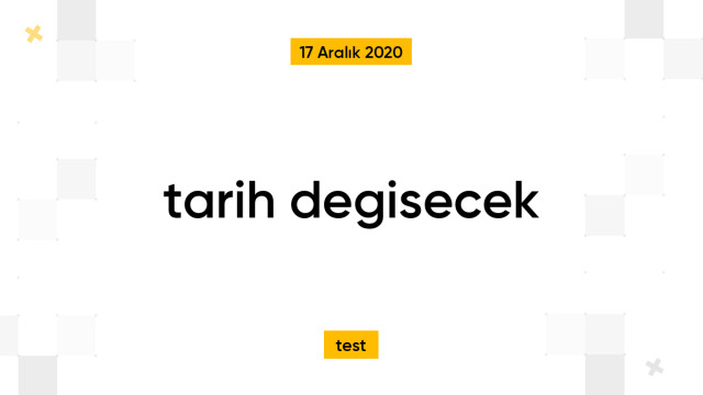 tarih degisecek