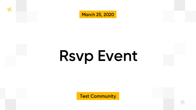 Rsvp Event