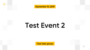 Test Event 2
