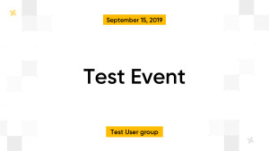 Test Event