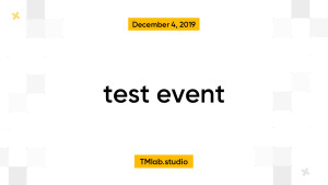 test event