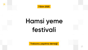 Hamsi yeme festivali