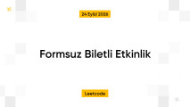 Formsuz Biletli Etkinlik highlight photo