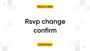 Rsvp change confirm