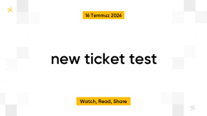 new ticket test