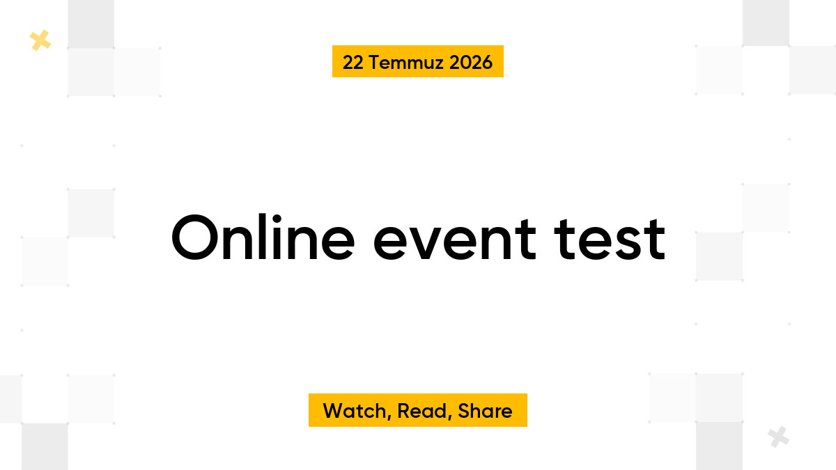 Online event test