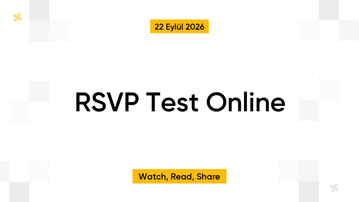 RSVP Test Online