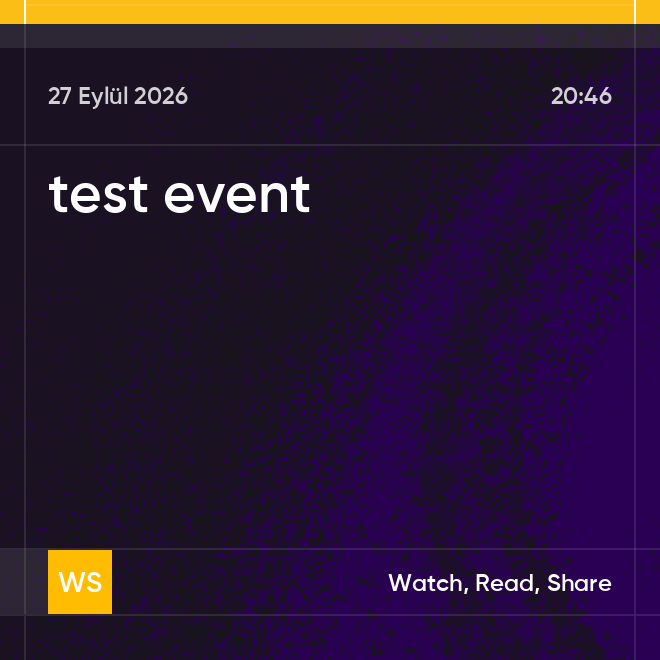 test event